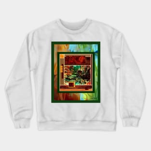 Geometric Freeform Crewneck Sweatshirt